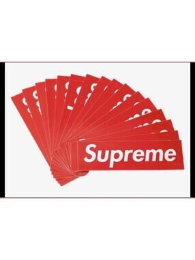 Supreme Box Logo Sticker Lot of 10